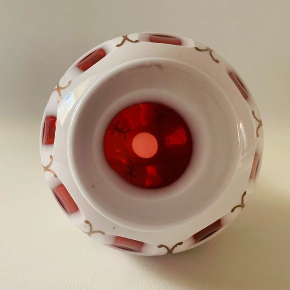 Bohemia Art Glass Czech Cased Glass 6” - Picture 6 of 11